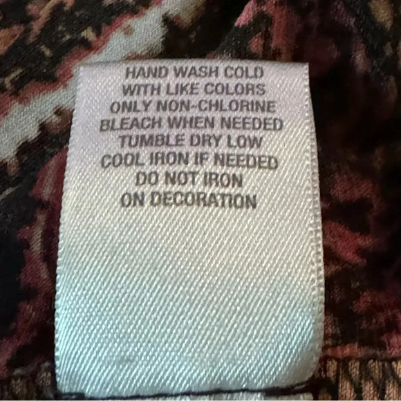 Dressbarn 2X Top Shirt Orange Striped Sleelevess Scoop Neck Stretch Embellished - Picture 8 of 8